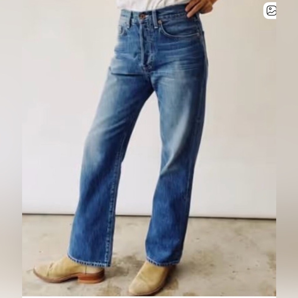 Hey Gang The High Rise Straight Richmond Wash in Blue Sz 27 Sold Out!